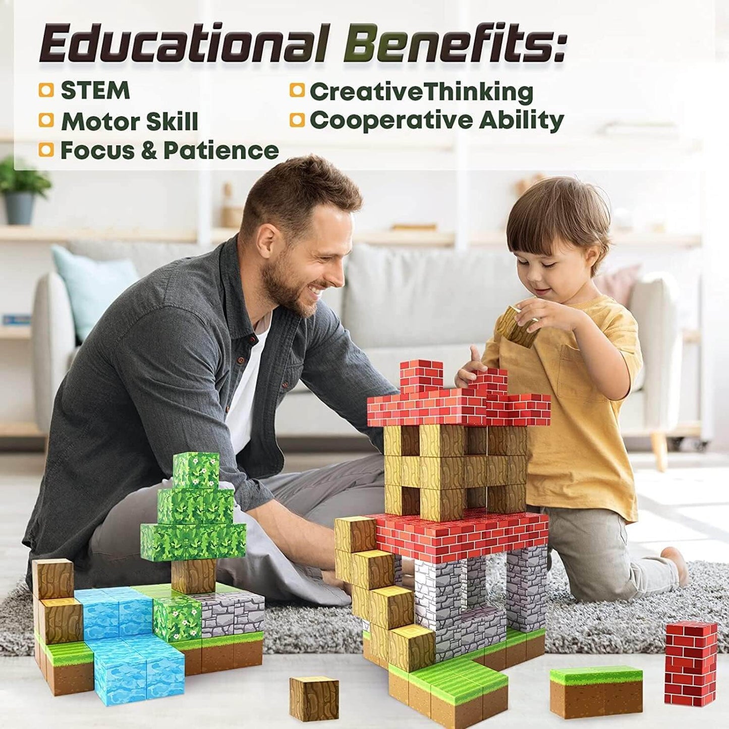 STEM Magnetic Building Blocks