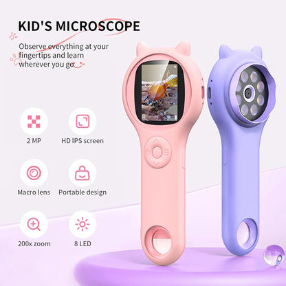 Kids Mini Optical Microscope